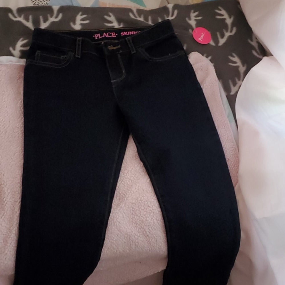 2 pack Nice dark washed jeans and printed jeans